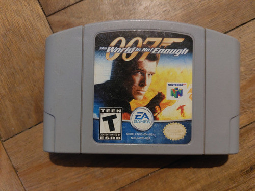 N64 Juego 007 World Is Not Enough Original N64 Americano 0