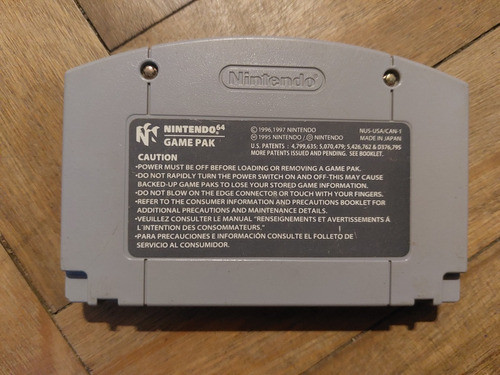 N64 Juego 007 World Is Not Enough Original N64 Americano 1
