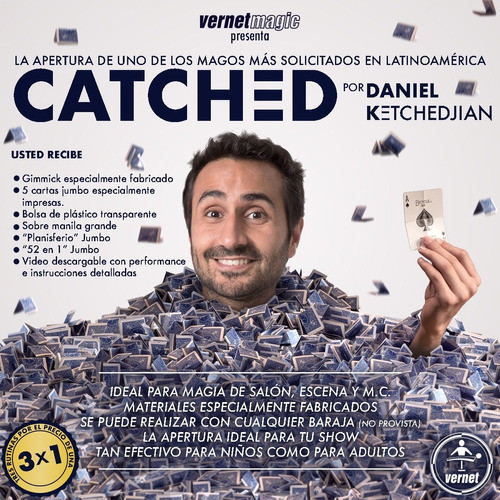 P-364 Catched / Daniel K / Truco De Magia / Vernet Magic 0