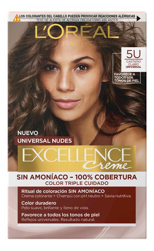 Excellence - Tono - 5u - Nudes - Castaño Claro 0