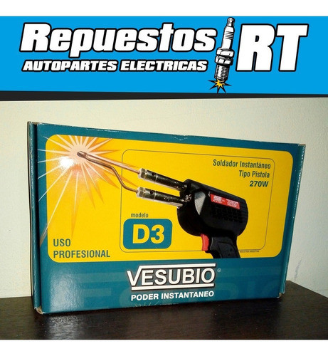 Soldador Vesubio D3 270w 220v 1