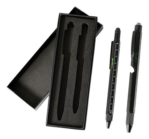 Caneta Multifuncional Presentes Para Homens Ele Pai Preto Y 0