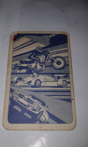 Carta Amarilla Autos Camiones Match 4 Universo Retro Cromy 1