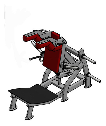 Plano Para Fabricación V Squat Hack 1