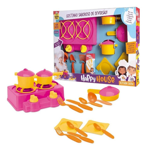Brinquedo Happy House Kitchen Show Infantil - Samba Toys 0