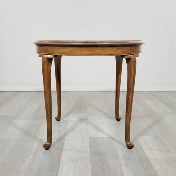 Mesa Auxiliar Circular Costado Sofá Inglesa  (5506) 0