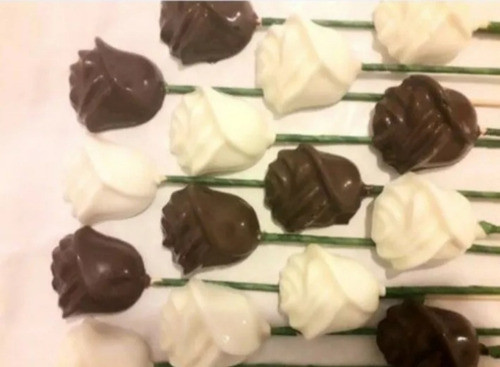 Rosas De Chocolate Dia La Mujer 8m Madre Primavera Souvenirs 1