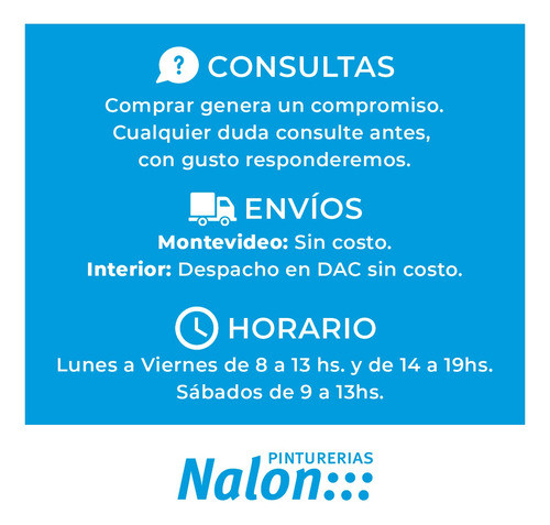 Rodillo Pelo Medio 18 Cm - Nalon 1