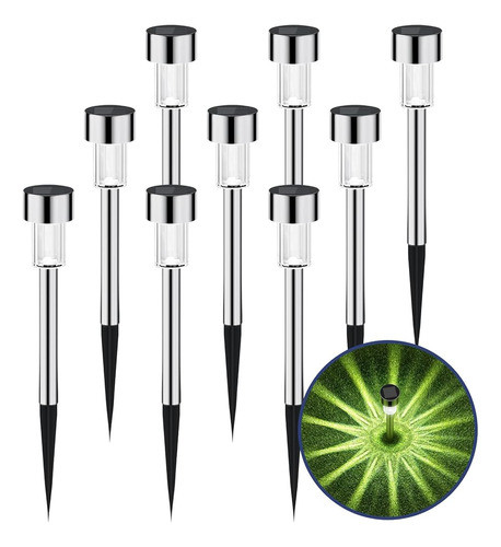 Paquete De 12 Luces Solares Para Exteriores Cvosua, Luces Ex 0