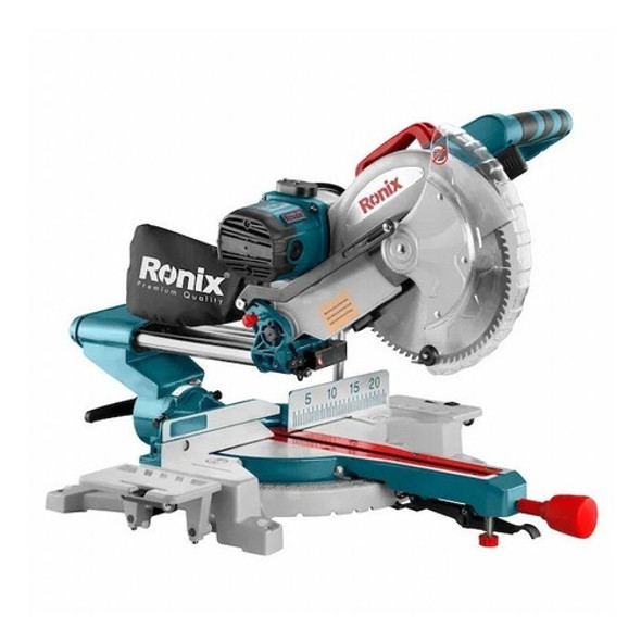 Sierra Ingletadora Ronix 2000w Telescopica 10  5300rpm 0 Sierra Ingletadora Ronix 2000w Telescopica 10  5300rpm 0