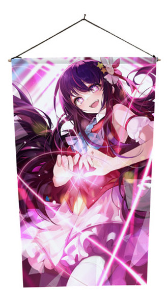 Banner Anime Osi No Ko, Ai Hoshino 70x40 Cm 0