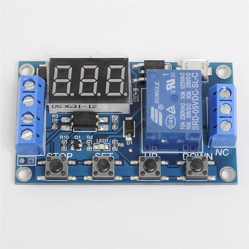 Timer Temporizador Relay Rele Retardo Automatizacion Arduino 1