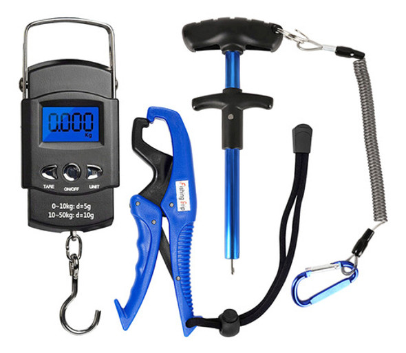 Kit Digital De Remoção De Compressão De Peixes Com Gancho Di 0
