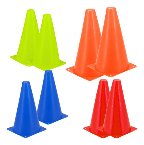 Cono Para Entrenamiento 22 Cm Pack 10 Unid. Surtidos Crazy 0