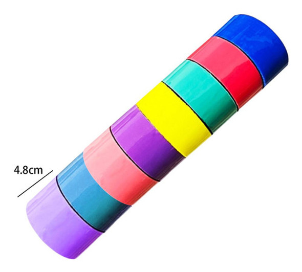 Fita Pegajosa Divertida Para Bolas, Fita 4,8 Cm Cor Profunda 1