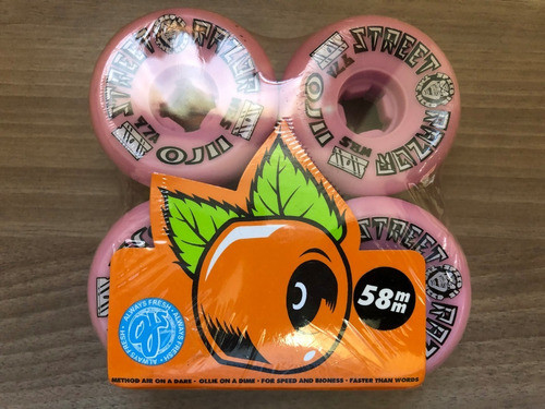 Skate Rodas Oj Street Razor Pink 58mm 97a 1