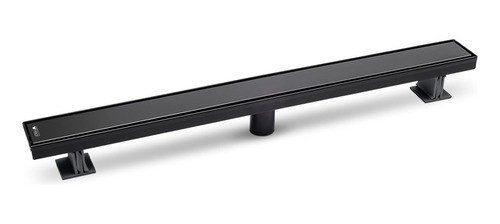 Desague Rejilla Lineal Aqua Atrim 70cm Negro Clasico 2 En 1 0