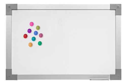 Lousa Quadro Branco Magnético Alumínio 40x30cm Stalo C/nfe 0