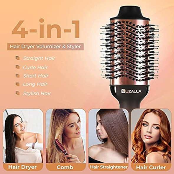 Cepillo Secador De Cabello Profesional, Secador Y Voluminiza 1