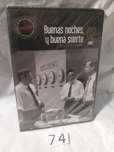 Buenas Noches Y Buena Suerte... - George Clooney - Dvd Nuevo 0