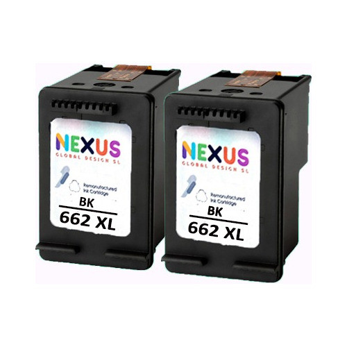 Cartuchos Kit 2 X  662xl Preto Remanufaturado 0
