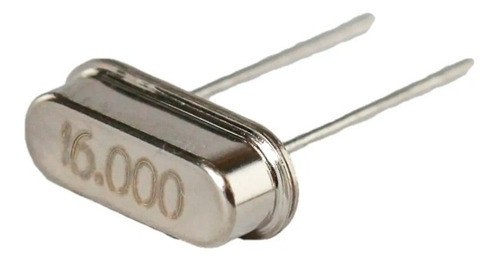 Cristal Cuarzo 16mhz Bajo Perfil Hc49/s Arduino Nubbeo 0