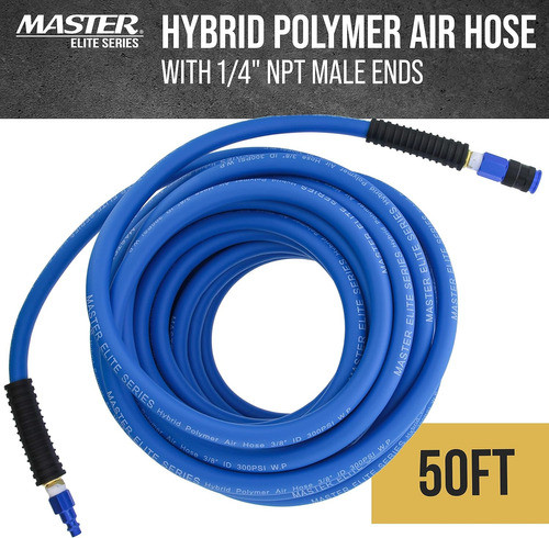 Manguera De Aire Híbrida De 15 Metros Con Acoples Rápidos 1