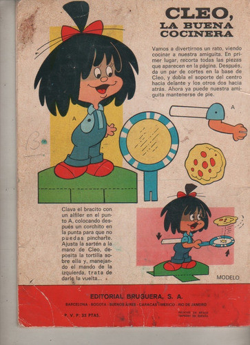Libro Vamos A Construir Juguetes - La Familia Telerin Año 65 1
