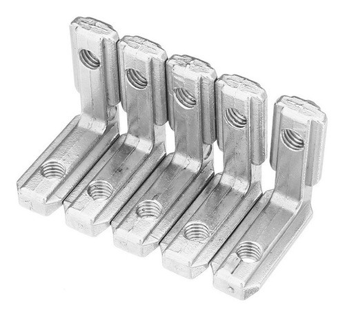 Escuadra Interna Para Perfil Bosch Aluminio 2020 2040 X10 U. 0