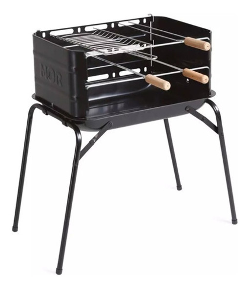 Barbacoa Parrilla Montana, Leña O Carbón Con Accesorios 0