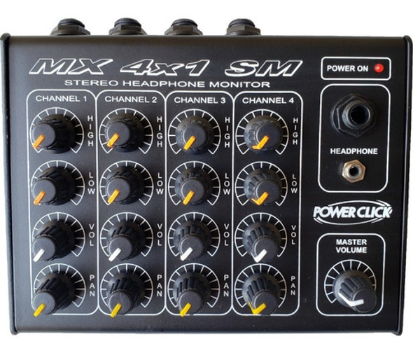 Amplificador Headphone Power Click Mx 4x1 Stereo 0