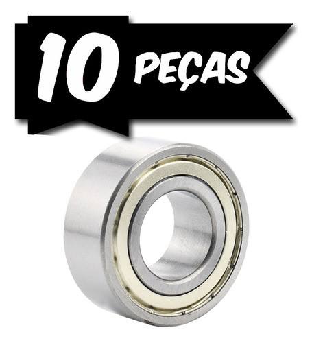 Rolamento 6010 Zz 50x80x16 Kit Com 10 Peças 0