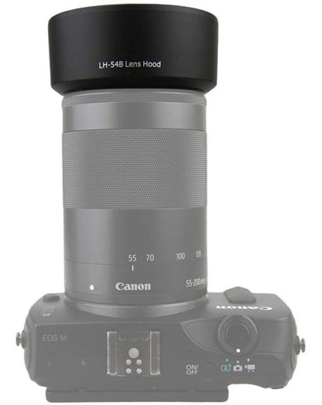 Parasol Lente Bayoneta Jjc Lh-54b Para Canon Ef-m 55-200mm 1 Parasol Lente Bayoneta Jjc Lh-54b Para Canon Ef-m 55-200mm 1
