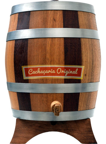 Barril Dorna Cachaça Pipote Cerejeira Vertical 5 Litros 1