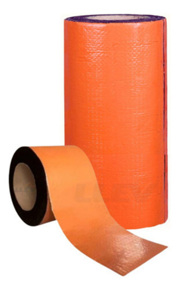 Kit C 2 Manta Asfáltica Adesiva Terracota 45cm X 10m 0