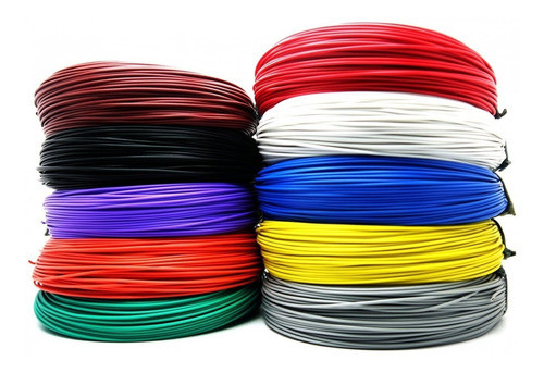 Cabinho Flexivel. 28awg = 0,10mm Rolo C/100mts 0