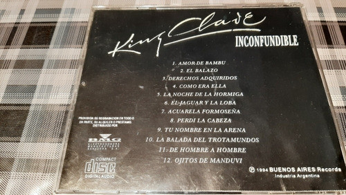 King Clave - Inconfundible - Cd Original Impecable 1994 1