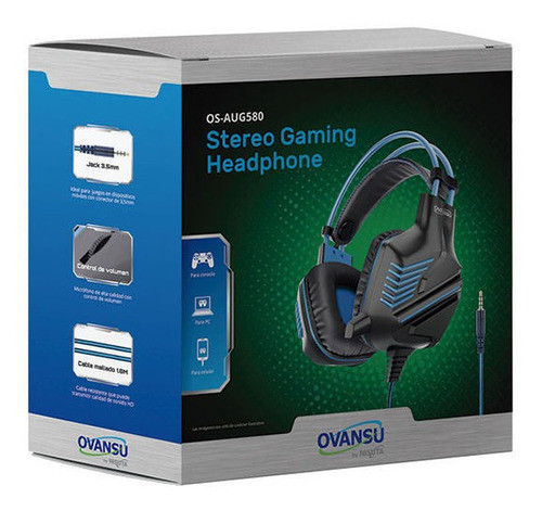 Ovansu Auricular Microfono Negro Verde Os-aug580-v Ps4 Gamer 1