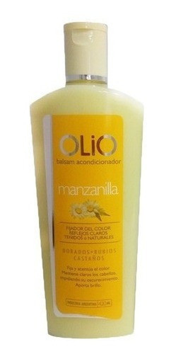 Acondicionador Olio Manzanilla Reflejos Claros X 420 Ml 1