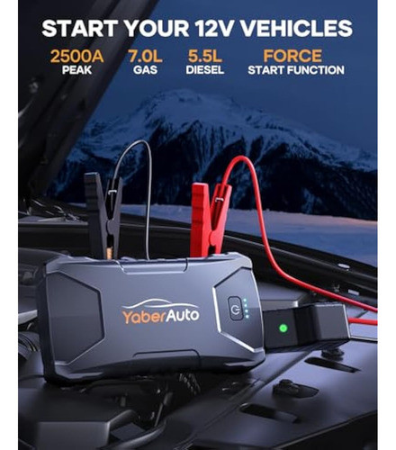 Yaberauto Arrancador De Batería De Automóvil De 1