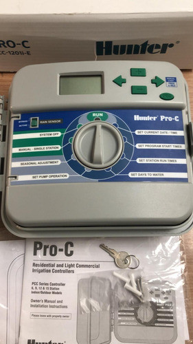 Programador De Riego Profesional Hunter Pro-c 6 Zonas 0