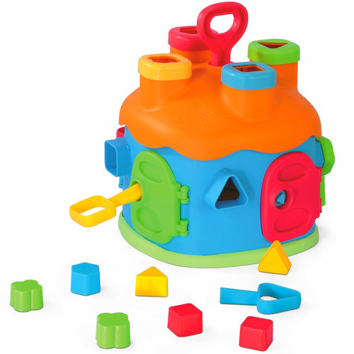 Casinha Educativa Infantil Brinquedo Didático - Homeplay 0