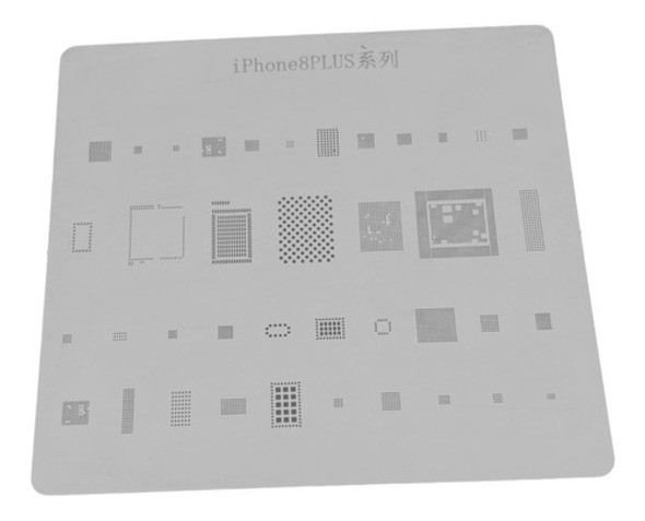 Stencil Para iPhone 8 Plus Reballing Microsoldadura Estación 0