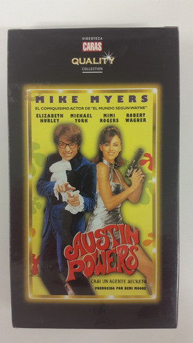 Austin Powers Casi Un Agente Secreto Vhs Mike Myers 0