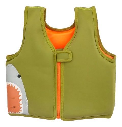 Chaleco Flotador Salvavidas Niños 18kg Cierre ¡super Seguro! 0