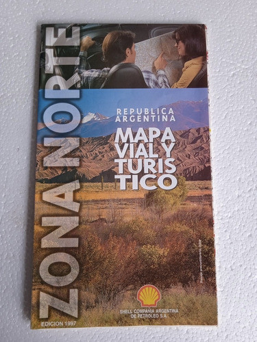Mapa Antiguo Republica Argentina 1997 Zona Norte 0