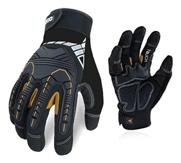 Vgo - 1 Par De Guantes De Piel Sintética Para 0