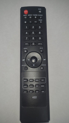 Control Remoto Para Tv Lcd Led Hitachi Cdh-l32s02 Lcd 422 Rc 1