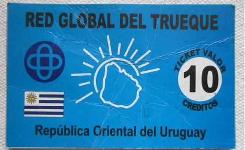 Antiguo Billete Trueque Uruguay Valor 10 Nodo Mirpa 0