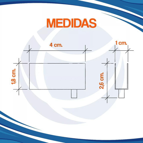 Bisagra Metálica Pivot Puerta De Vidrio Vidriera X 2 Pares 1